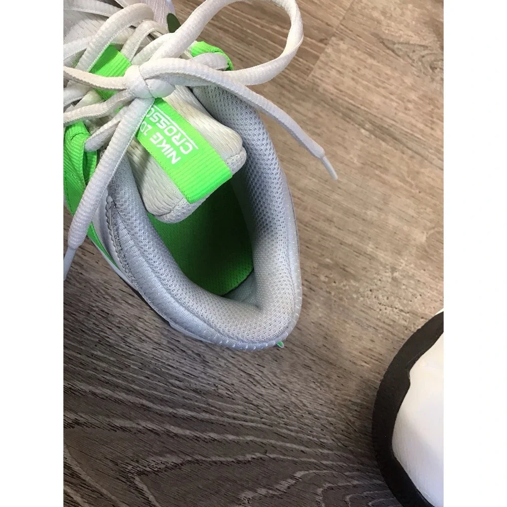 Nike Air Zoom Crossover Basketball Shoes Youth Sz 5Y Green White